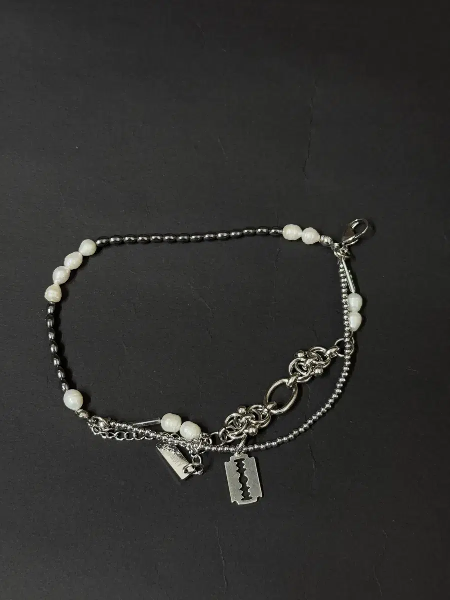 아조바이아조 팔찌 [PBA] White Pearl Bracelet [S